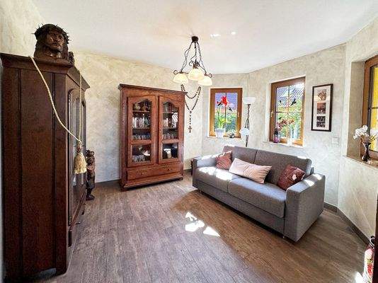 Bibliothek im Erdgeschoss