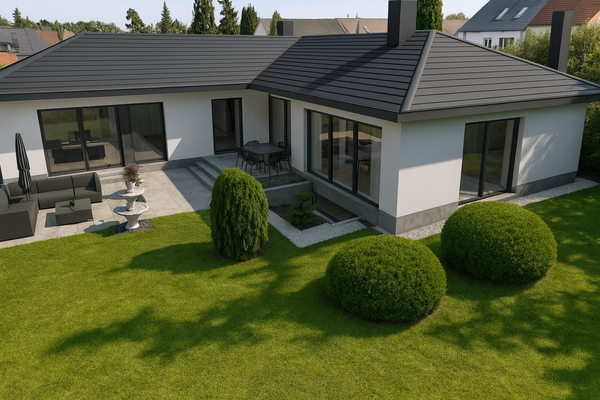 Visualisierung mit neuen Fenstern und Türen