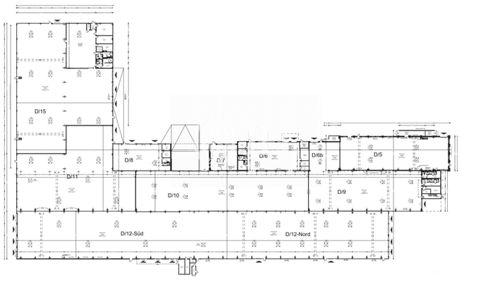 Grundriss Erdgeschoss, D5-D15