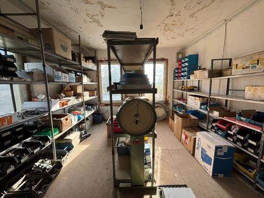 Hinterer Lagerraum Rohbau