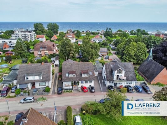 Zu Fuß zum Strand in 4 Minuten