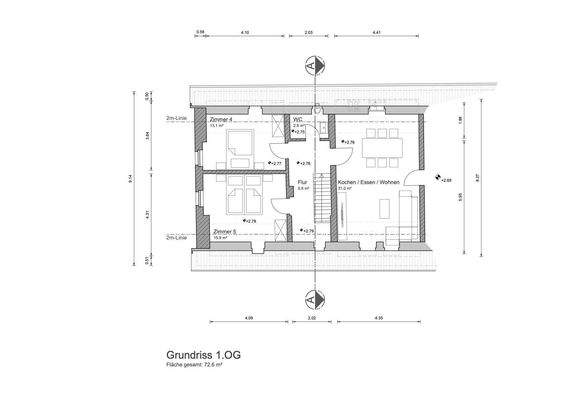 Grundriss Obergeschoss
