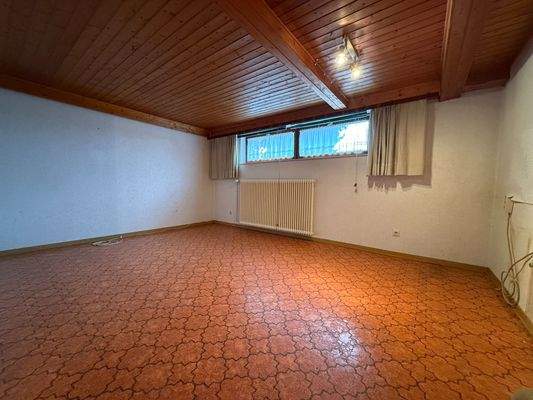 Hobbyraum Kellergeschoss