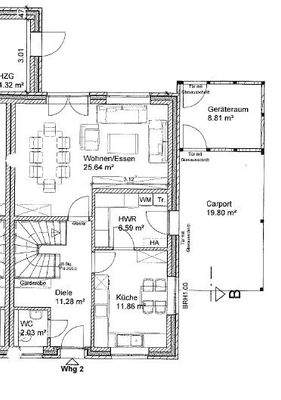 EG Grundriss - rechts