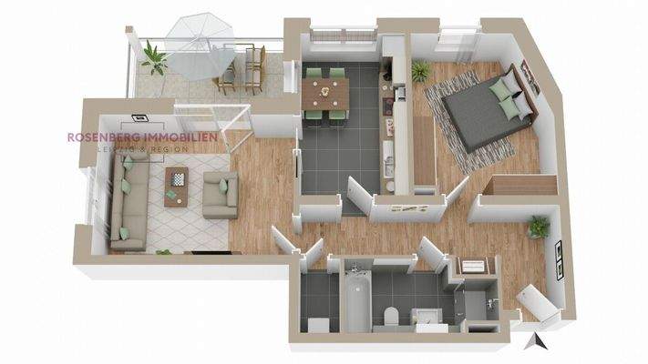 Immobilie in Leipzig / Gohlis zu verkaufen_Grundri