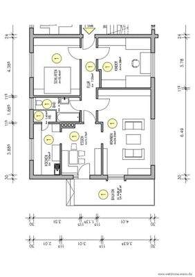 Grundriss 1. OG links