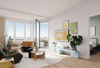 Wohnbereich mit Loggiazugang