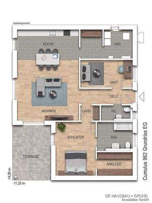 Grundriss Erdgeschoss