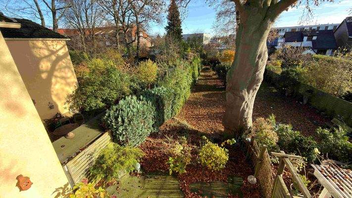 Garten - Ansicht vom OG