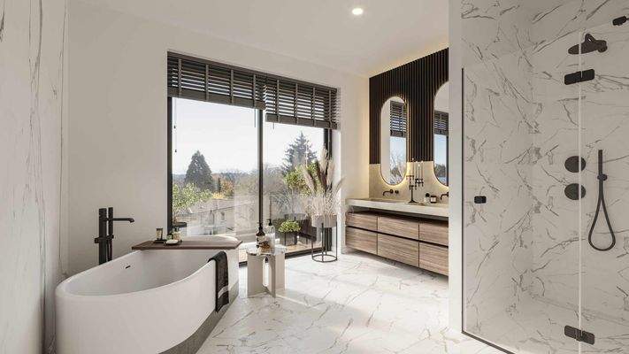 Dachgeschoss Badezimmer