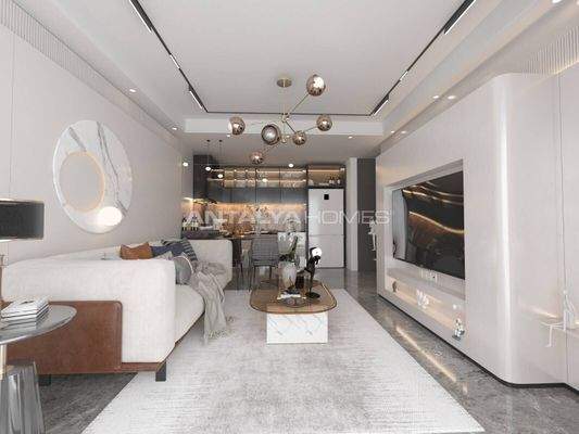 Beautiful Sea View Stylish Real Estate in Antalya Alanya