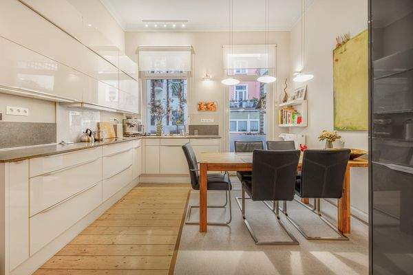 Küche im Hochparterre