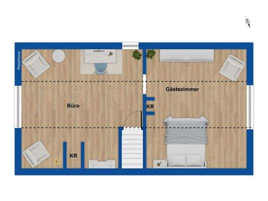 Grundriss Dachgeschoss