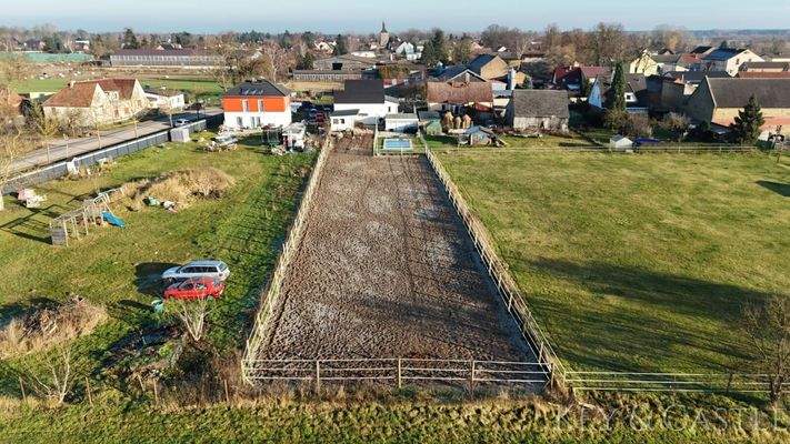 Luftansicht Paddock 