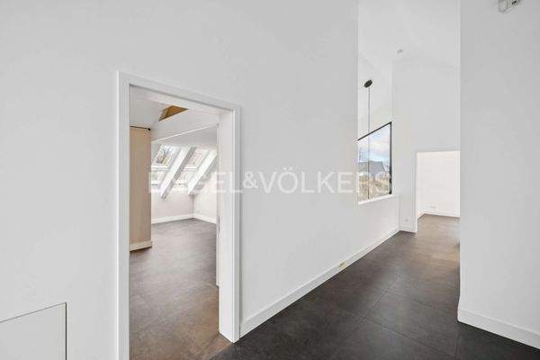 Weitere Ansicht Flur im Dachgeschoss