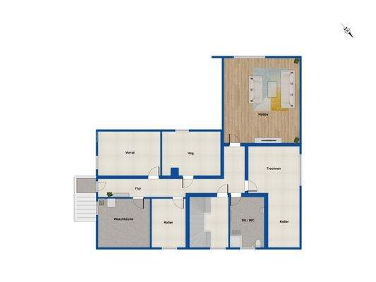 Grundriss Kellergeschoss