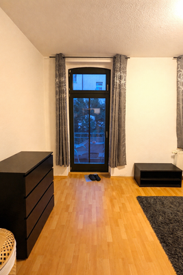 Schlafzimmer Balkontür