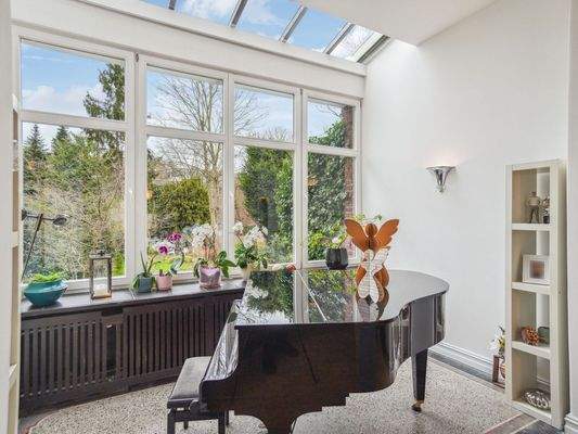 Erker mit Terrazzoboden