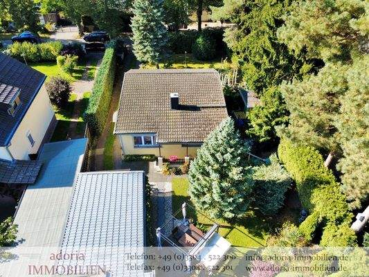 Luftbild Haus Grundstück