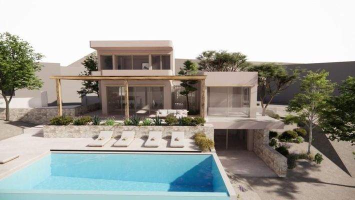 Kreta, Pachia Ammos: Baugrundstück am Strand zu verkaufen