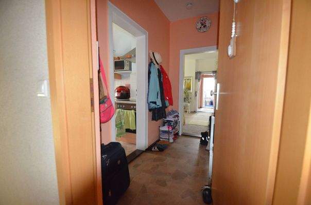 Blick in die Wohnung