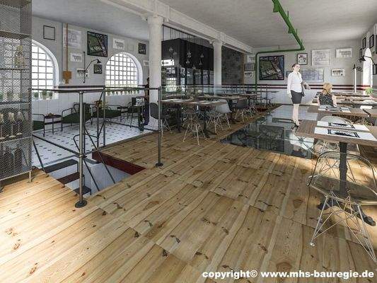 Bild 6 Visualisierung Gastraum