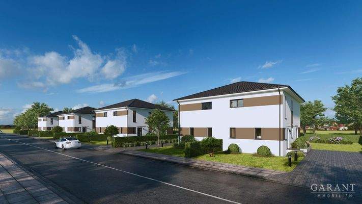 Häuser Ansicht-Rechts