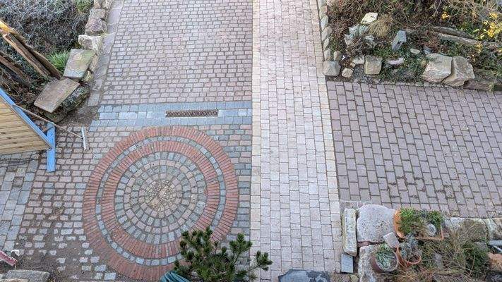 exemplarische Pflasterarbeiten