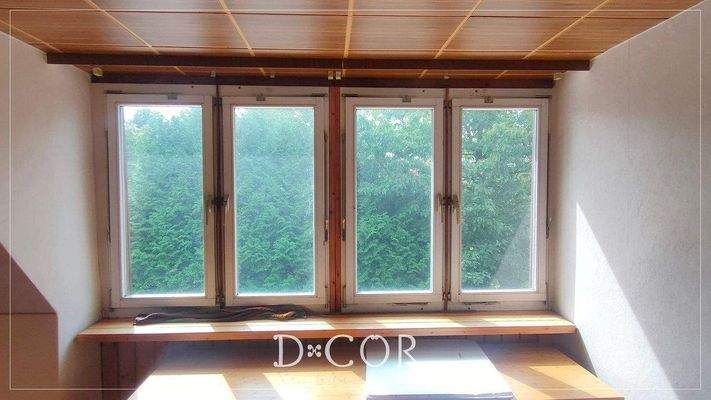 Dachgaube im Schlafzimmer