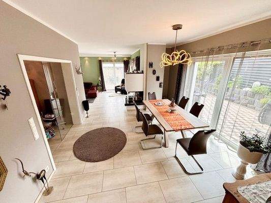 Blick aus der Küche