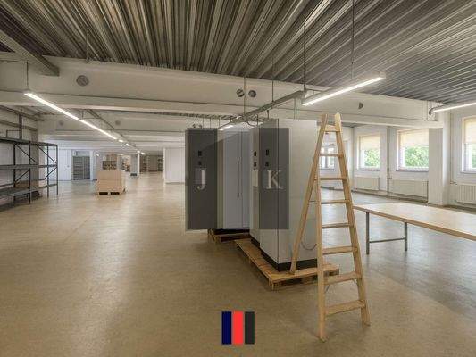 Halle Innenansicht 2 - Visualisierung