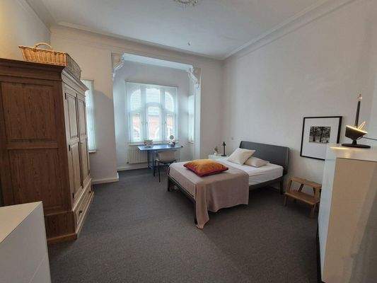 Schlafraum Teilansicht