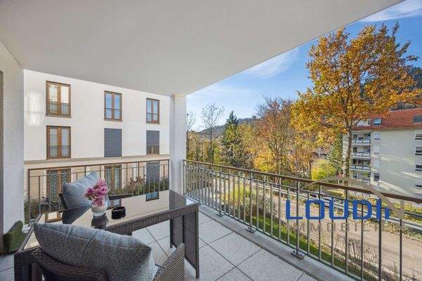 Großzügiger Balkon