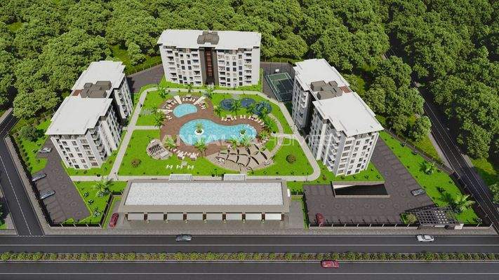 Investment Flats with a Hotel Concept in Kepez Antalya