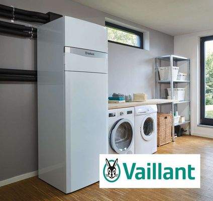 Vaillant Wärmepumpe mit Logo