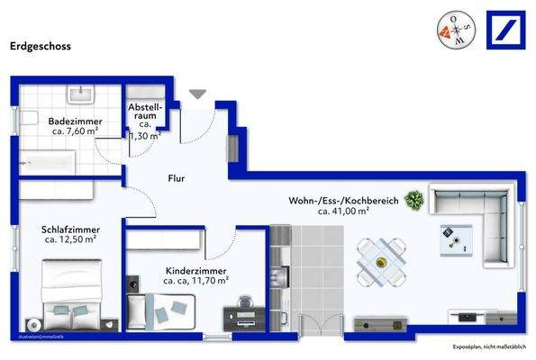 Grundriss Erdgeschoss