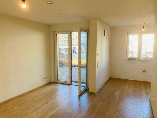 Wohnzimmer mit Kochnische