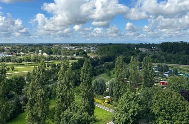 Aussicht aus dem Balkon