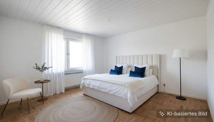 Schlafzimmer OG KI-generiertes Beispiel