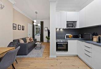 Wohnzimmer und Küche