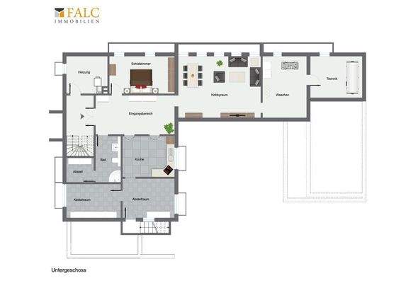 Grundriss Untergeschoss