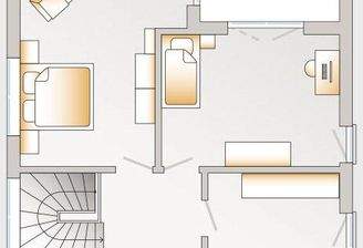 Grundriss Obergeschoss variabel
