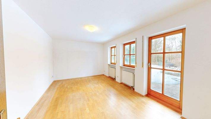 Lesezimmer/Büro mit Zugang in den Garten EG