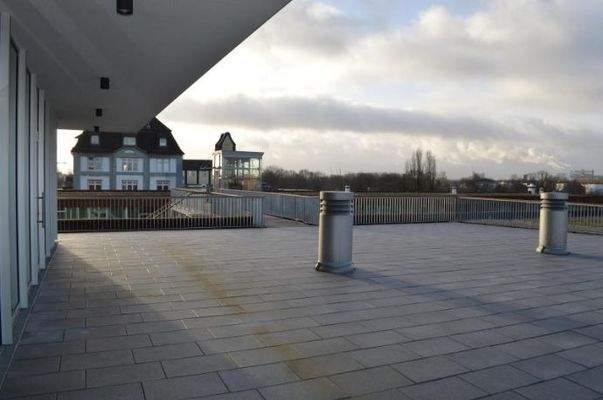 Dachterrasse mit 250 qm