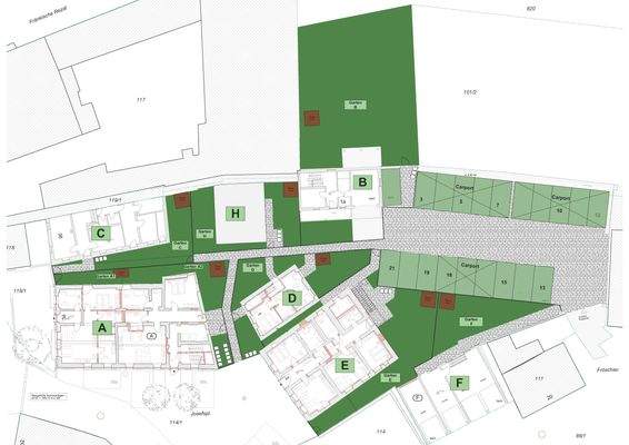 Wohnareal Green Living Spalt