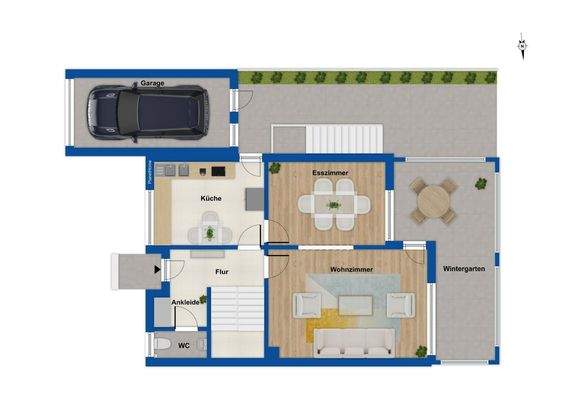 Grundriss Erdgeschoss