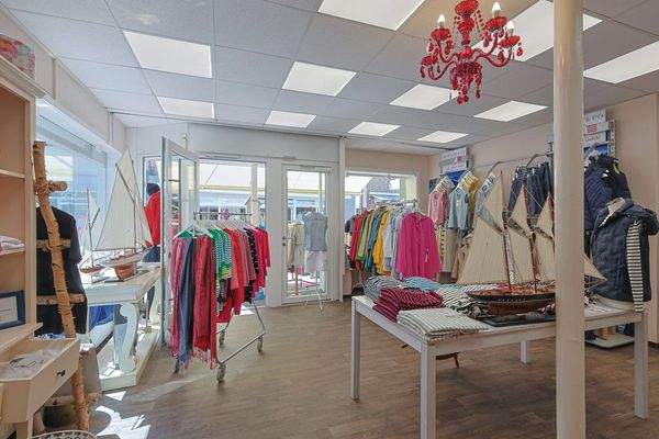 Der Ladenbereich der Gewerbeeinheit 