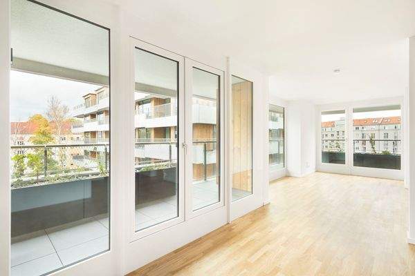 große Fensterflächen