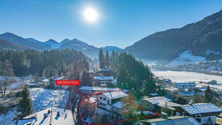KITZIMMO-Baugrundstück mit Altbestand auf der Bichlalm kaufen - Immobilien Kitzbühel.