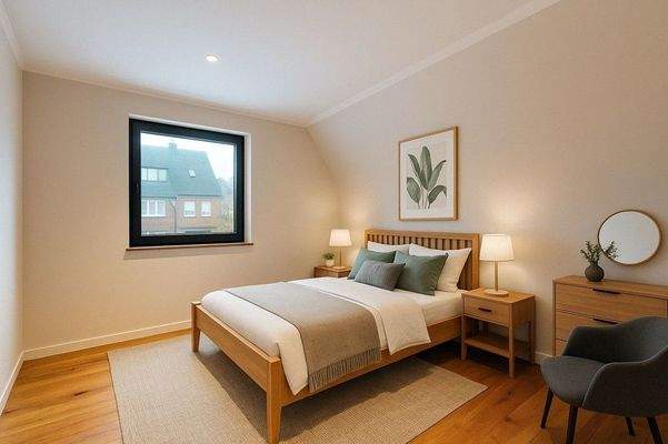 Visualisierung Schlafzimmer 